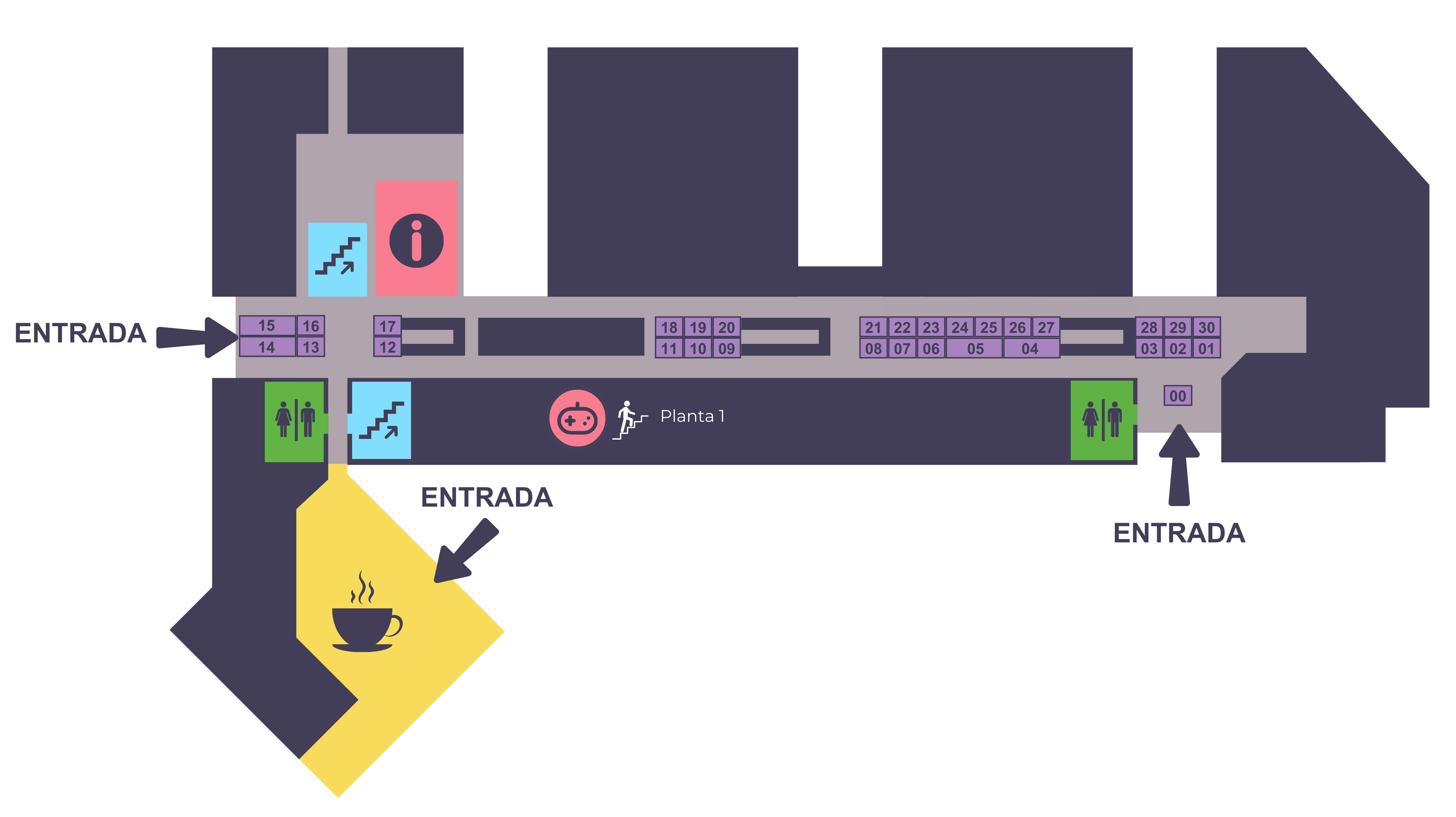 Plano de los Stands